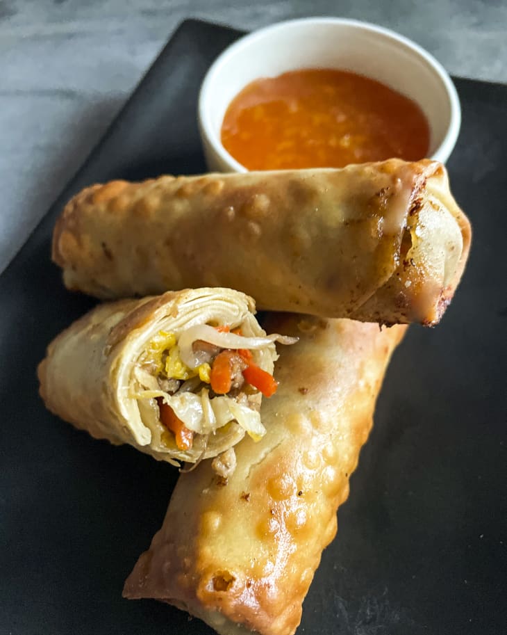 Air Fryer Egg Rolls (Crispy Pork Version) | The Kitchn
